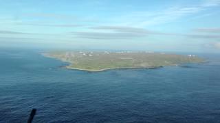 Rare Visual Shemya Alaska Approach and Landing [upl. by Enilekaj]