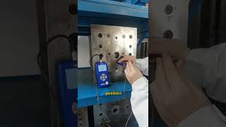 LS253 Leeb hardness tester with Dtype impact device measures mold steel hardness [upl. by Aninaig667]