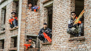 LTT Game Nerf War  Warriors SEAL X Nerf Guns Fight Gang Destruction Braum Crazy Mercenary Duo [upl. by Virgilio]