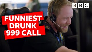 Funniest DRUNK 999 call EVER  BBC [upl. by Enela510]