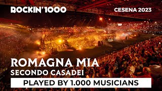 Romagna Mia  Secondo Casadei played by 1000 musicians  Rockin1000 [upl. by Okoyk87]