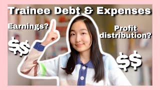 TraineeIdol Debt amp Expenses  How much are idolstrainees paid Profit distribution Part 1 [upl. by Horn669]