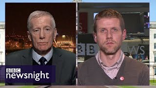 Why is an Irish Language act a stumbling block at Stormont  BBC Newsnight [upl. by Ashman]