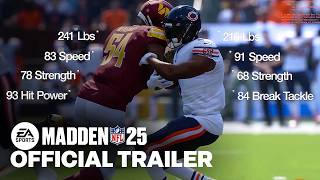 EA Sports Madden 25  Official Gameplay Deep Dive Trailer [upl. by Jahncke]