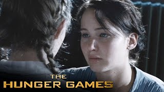 Prim amp Gale Say Goodbye To Katniss Scene  The Hunger Games [upl. by Llorre]