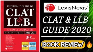 Universals Guide to CLAT amp LLB 2020  LexisNexis  Book Review  Useful for CLAT20 [upl. by Suzy800]