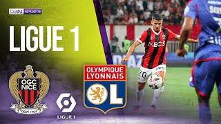 Nice vs Lyon  LIGUE 1 HIGHLIGHTS  08272023  beIN SPORTS US [upl. by Brentt]