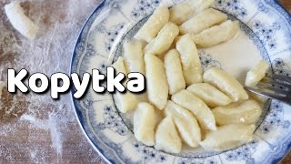 Kopytka  jak zrobić polskie kopytka [upl. by Nuhsed]