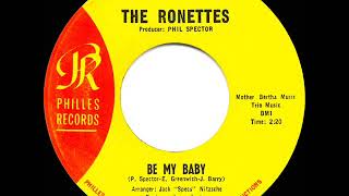 1963 HITS ARCHIVE Be My Baby  Ronettes a 1 record [upl. by Rafaela]