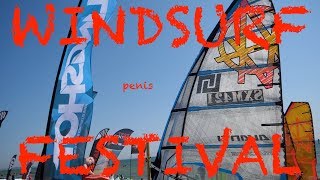 Surffestival Fehmarn 2018  Windsurfen mit 2018er Avanti Segel 😍 [upl. by Ilbert935]