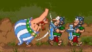 Asterix amp Obelix SNES Playthrough longplay video game [upl. by Ahsinned]