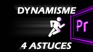 4 ASTUCES pour DYNAMISER sa VIDÉO  DONNER du RYTHME avec PREMIERE PRO [upl. by Thorlay]