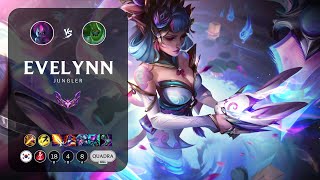 Evelynn Jungle vs Zac  KR Master Patch 142 [upl. by Notrab]