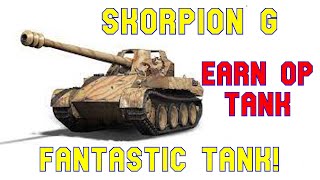 Skorpion G Earn Op Tank Fantastic Tank ll World of Tanks Modern Armour Wot Console [upl. by Derte]