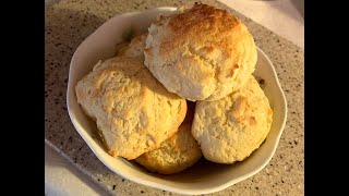 Cathead Biscuits Homemade Drop Biscuits From Scratch [upl. by Aisyram]