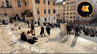 The Spanish Steps Rome [upl. by Burrow]