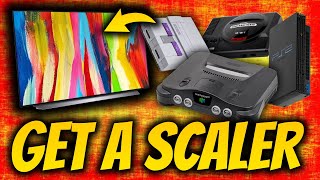 Why Retro Consoles Need A Scaler [upl. by Selinski644]