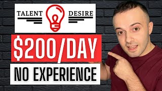 Talent Desire Review – Easy 200 Per Day Talent Desire Typing Job TRUTH Revealed [upl. by Candi543]