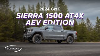 2024 GMC Sierra 1500 AT4X AEV Edition Quick Spin [upl. by Brunn]