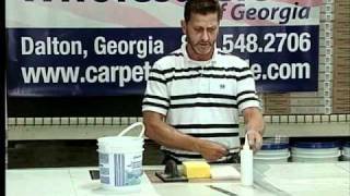 DuraCeramic Installation Video American Carpet Wholesalersof Georgia [upl. by Bolger696]