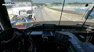 ON BOARD  GP CAMIONS NOGARO 2022  CALVET 20 vs RODRIGUES 94 [upl. by Yolane]