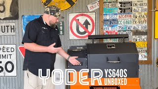 Yoder YS640S Pellet Smoker Unboxed amp Reviewed [upl. by Ssegrub]