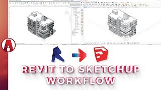 Best way to Export a Revit model to Sketchup [upl. by Slayton367]