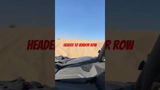 Riding to vendor row glamis camp rzr weekend [upl. by Idette]