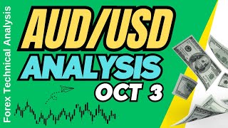 AUD USD Technical Analysis for October 3 2024 [upl. by Cohe]