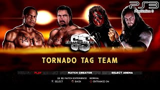 WWE 13 PS3  APA Acolytes VS Brothers of Destruction  Tornado Tag Team 2KmClassic [upl. by Ailehpo740]