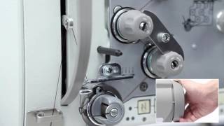 SERVICE VIDEO  Dürkopp Adler cl 867  Basic settings hook needle [upl. by Windy600]