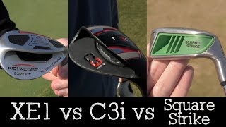 Square Strike Wedge vs c3i Wedge vs xe1 Wedge [upl. by Blaze]