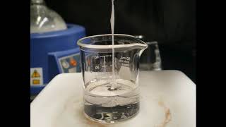 Interfacial Polymerization Making Nylon 610 [upl. by Akimert]