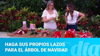 Haga sus propios lazos para el árbol de Navidad [upl. by Stander]