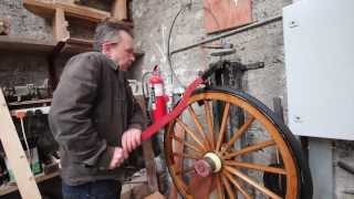 Wheelwright Using the Tyre Mounter [upl. by Eineg]