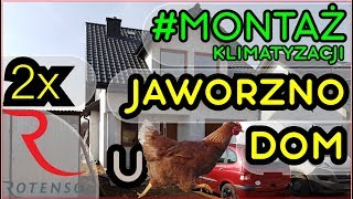 MONTAŻ KLIMATYZACJI W DOMU JAWORZNO [upl. by Weathers485]