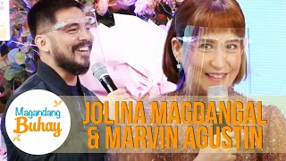 Marvin Agustin surprises Jolina Magdangal  Magandang Buhay [upl. by Jolanta]