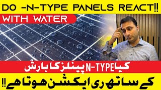 Do N Type Panels React with Water due to Phosphorus [upl. by Lucchesi309]