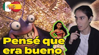 REACCIÓN a BRILLOBRILLANTE 🇲🇽 Latino vs Español 🇪🇸 Moana 🦀 [upl. by Adnawyek128]