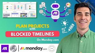 Master Project Planning with Blocked Dates on Mondaycom [upl. by Handbook995]