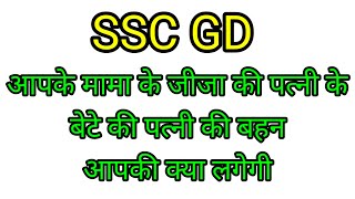 Blood Relation Live Class  SSC GD Privious Reasoning Questions 2024  Reasoning Live Class 202427 [upl. by Assirolc188]