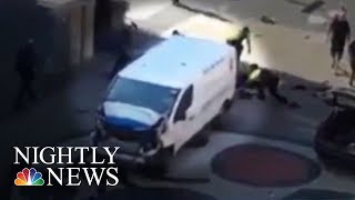 Barcelona Terror Attack 13 Dead Dozens Injured  NBC Nightly News [upl. by Nraa]