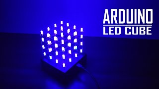 How To Make A DIY Arduino LED Cube [upl. by Anitsirhc]