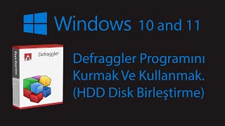 Defraggler Programını Kurmak Ve Kullanmak HDD Disk Birleştirme [upl. by Aksehcnarf731]