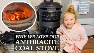 10 Reasons We Love Our ANTHRACITE COAL STOVE [upl. by Nitsirc]