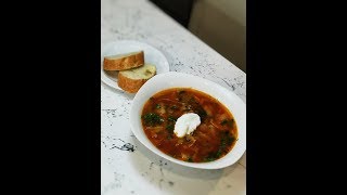 Easy Borsch Боршч  Moms amp Mine Ukrainian Christmas Recipe [upl. by Eagle]