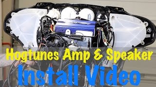 Install Hogtunes Amp amp Speakers on 2014 amp Newer Harley Davidson TouringComplete Guide [upl. by Engen]