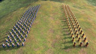 100 Janissary vs 60 Streltsy  Age of Empires 4 [upl. by Naujit]