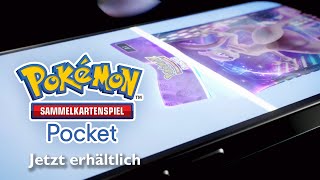 PokémonSammelkartenspielPocket  Jetzt erhältlich [upl. by Nywnorb]