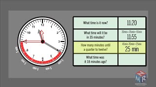 Telling Time What time is it Part 1 Grade 3 [upl. by Nowyt]